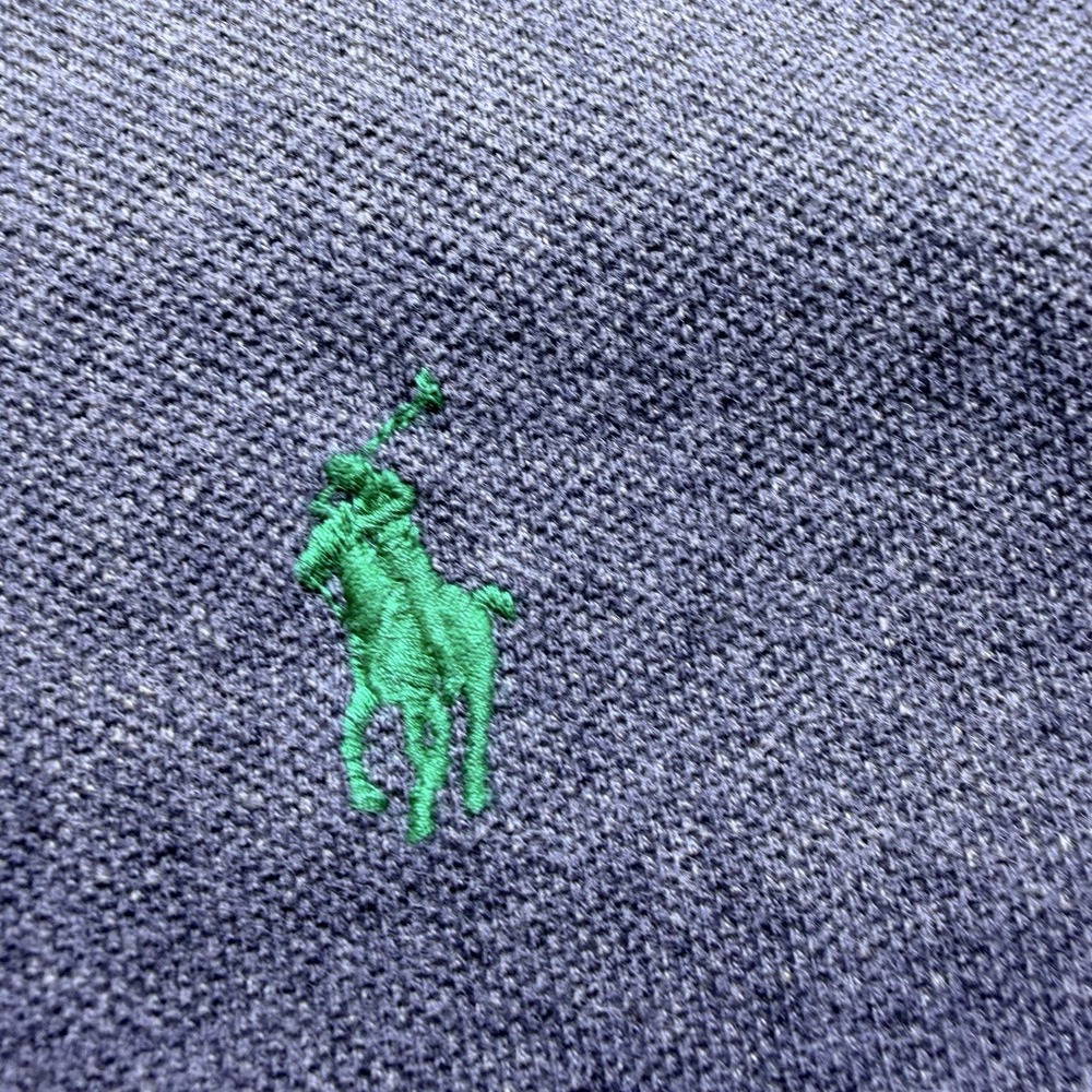Polo Ralph Lauren Large  Custom Slim Fit Long Sleeve Gray Preppy Sweatshirt - Picture 6 of 8